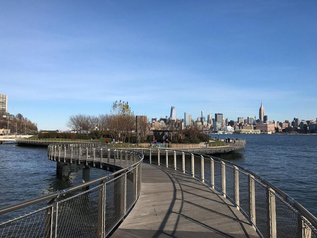 Chic Penthouse 15 Minutes From Nyc - Bus Stop At Doorstep Hoboken Ngoại thất bức ảnh